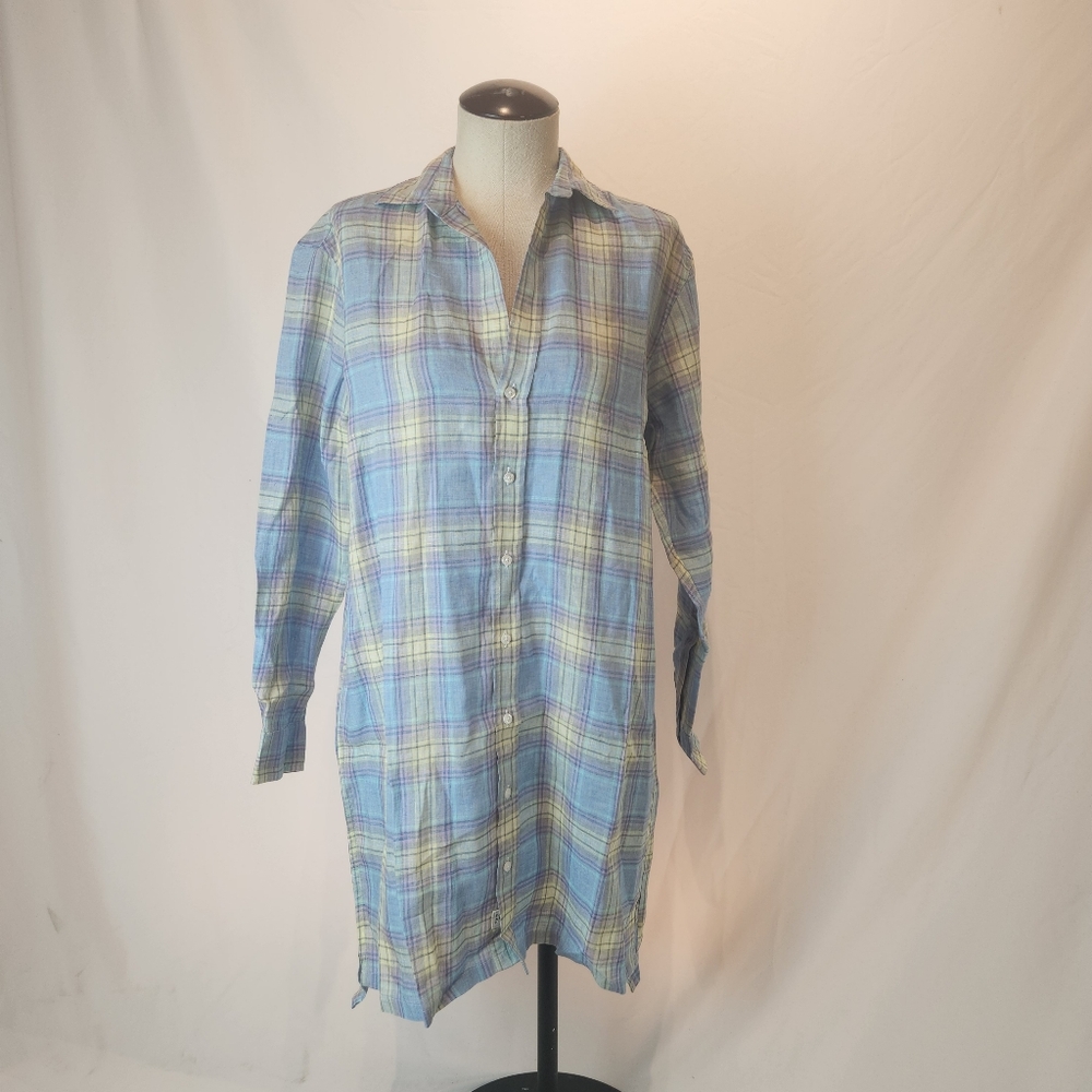 Frank & Eileen 'Hunter' LINEN shirt dress